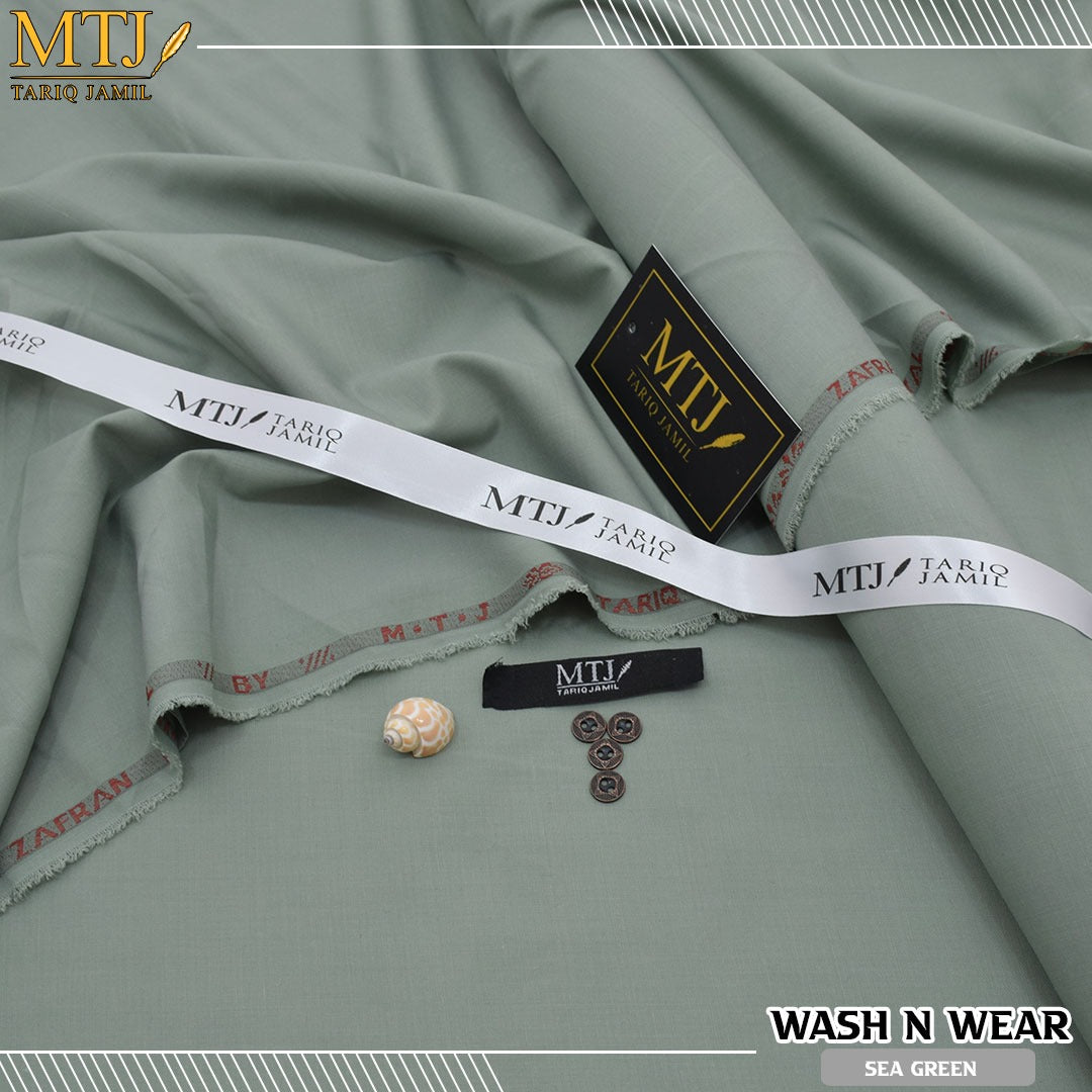 ZAFRAN ROYAL FABRIC BY  MTJ SEA GREEN